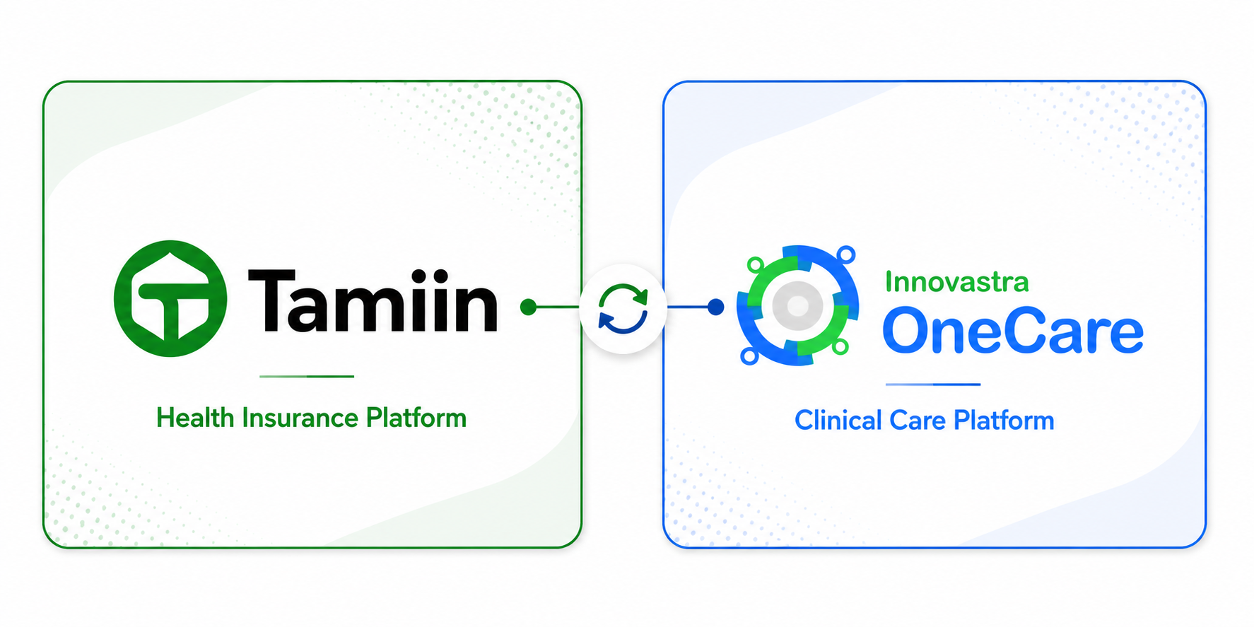 Tamiin, the health insurance platform, and OneCare, the clinical care platform, part of Innovastra HealthOS